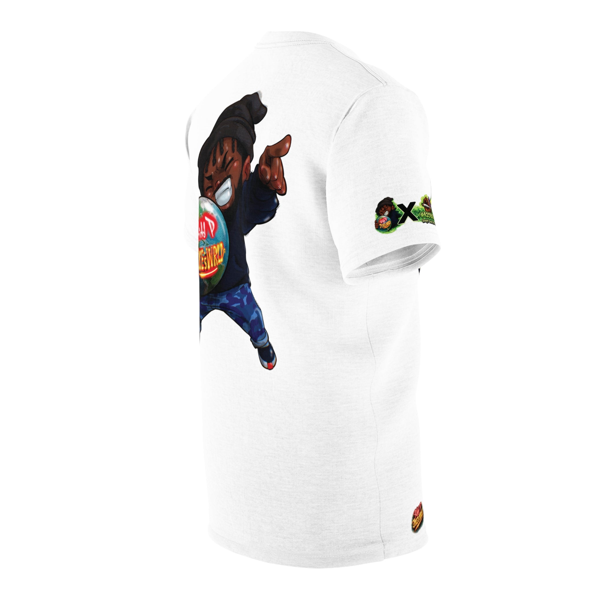 SDXL Collab Lab | "JykesWrld" [White] Logo Tee
