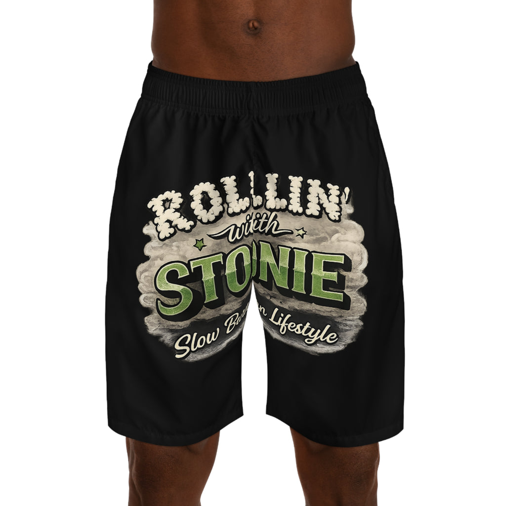 RWS | Slow Burn Collection [Black]Jogger Shorts