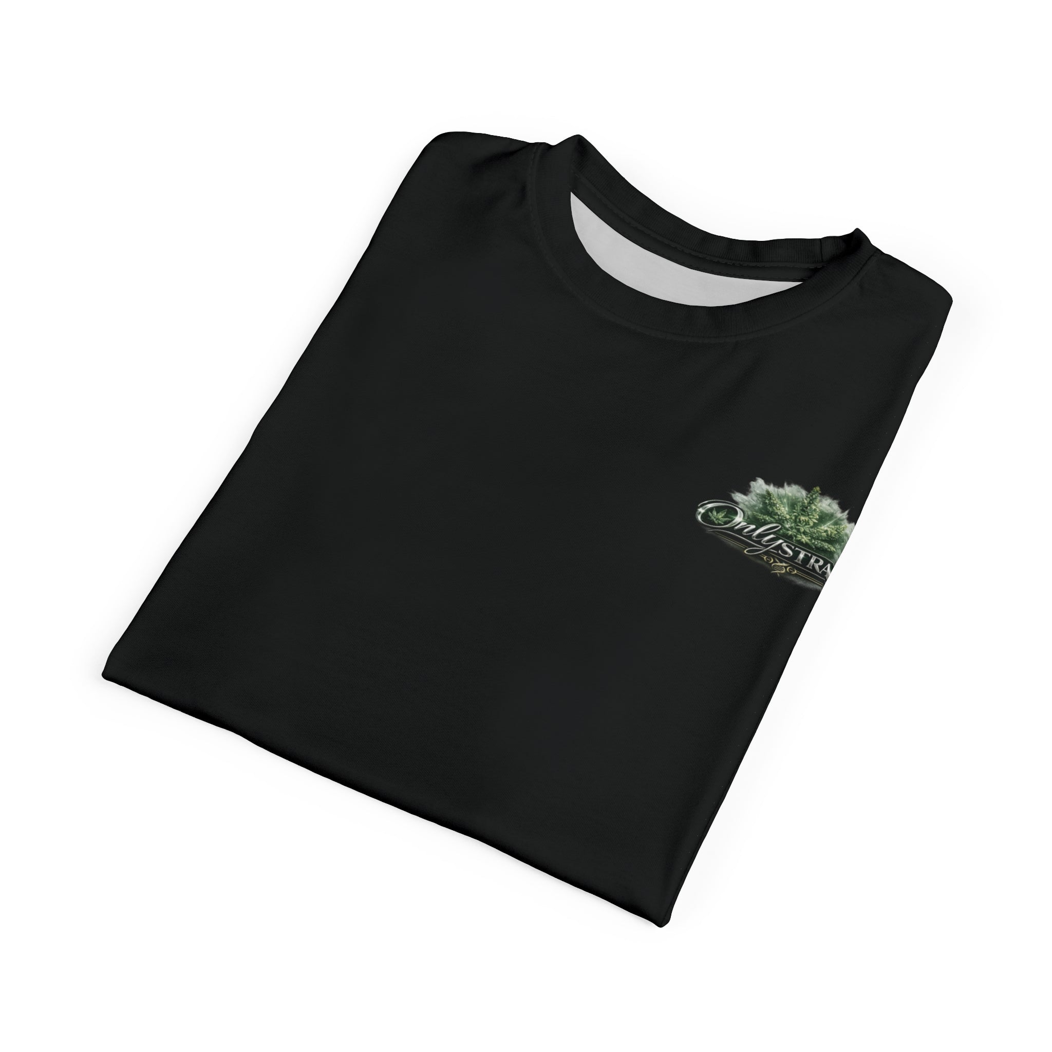 OnlyStrains | Original [Black] Logo Tee