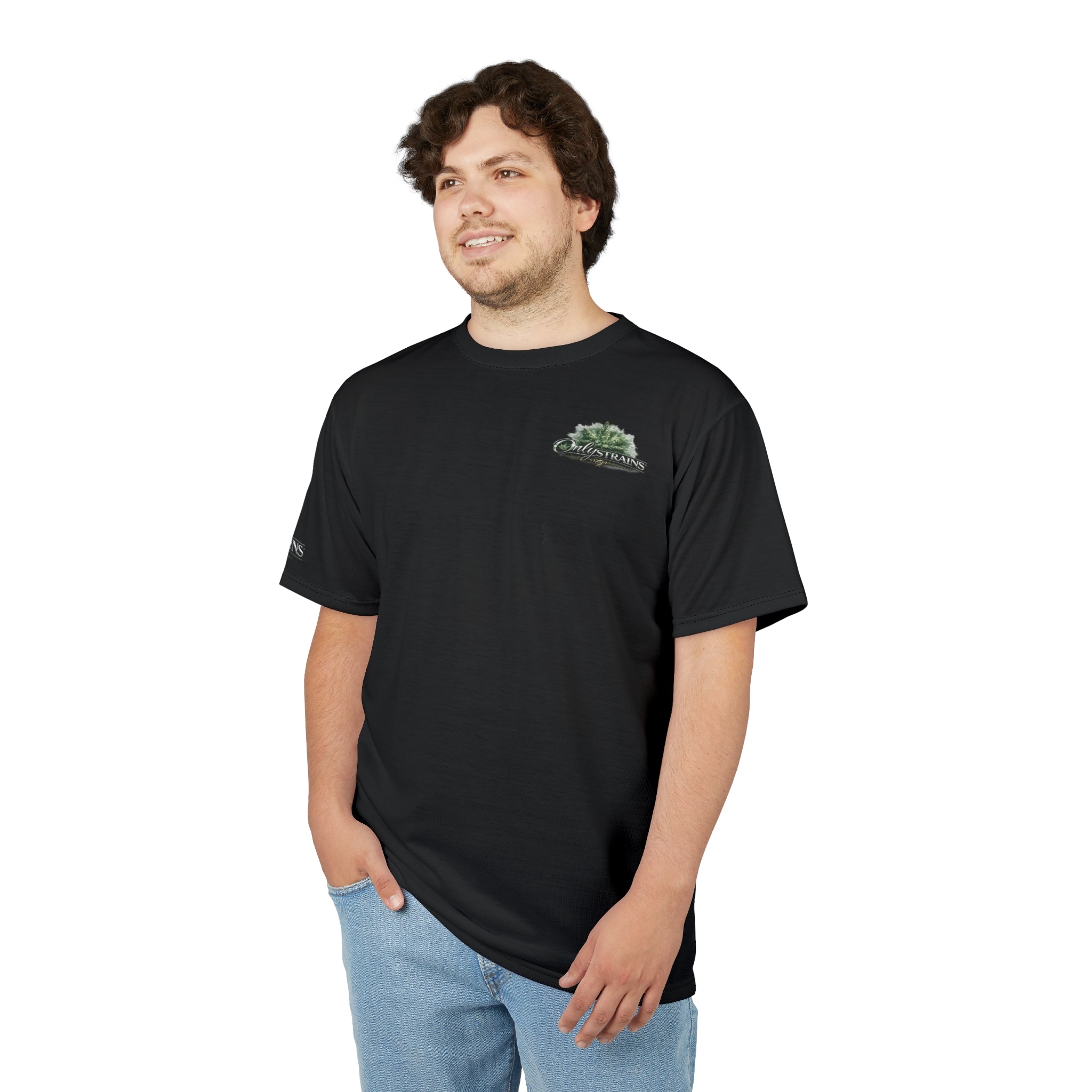 OnlyStrains | Original [Black] Logo Tee