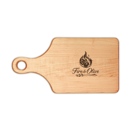 Fire & Olive | Engraved Wooden Cutting Board