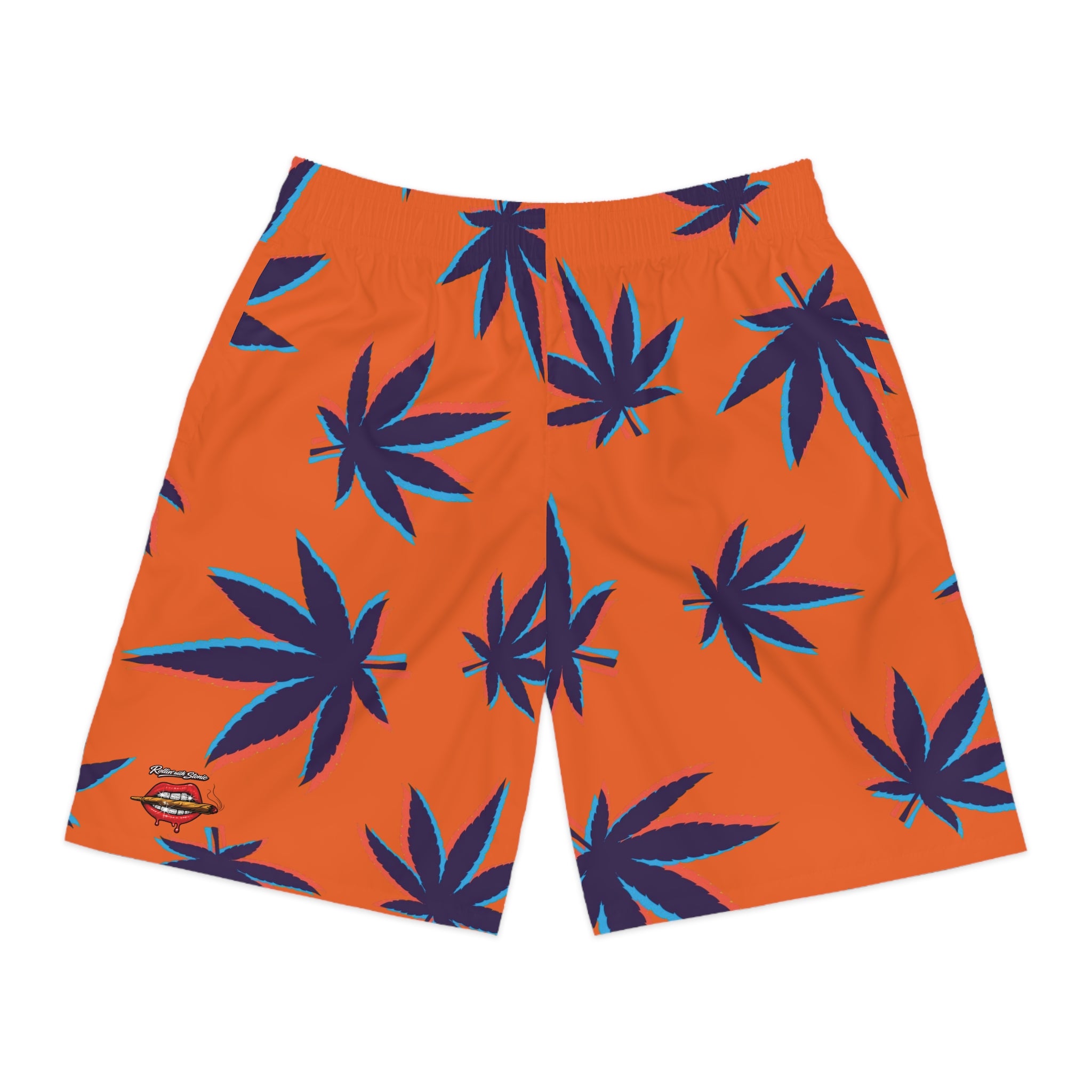 RWS| WxxdLeaf [Orange] Jogger Shorts