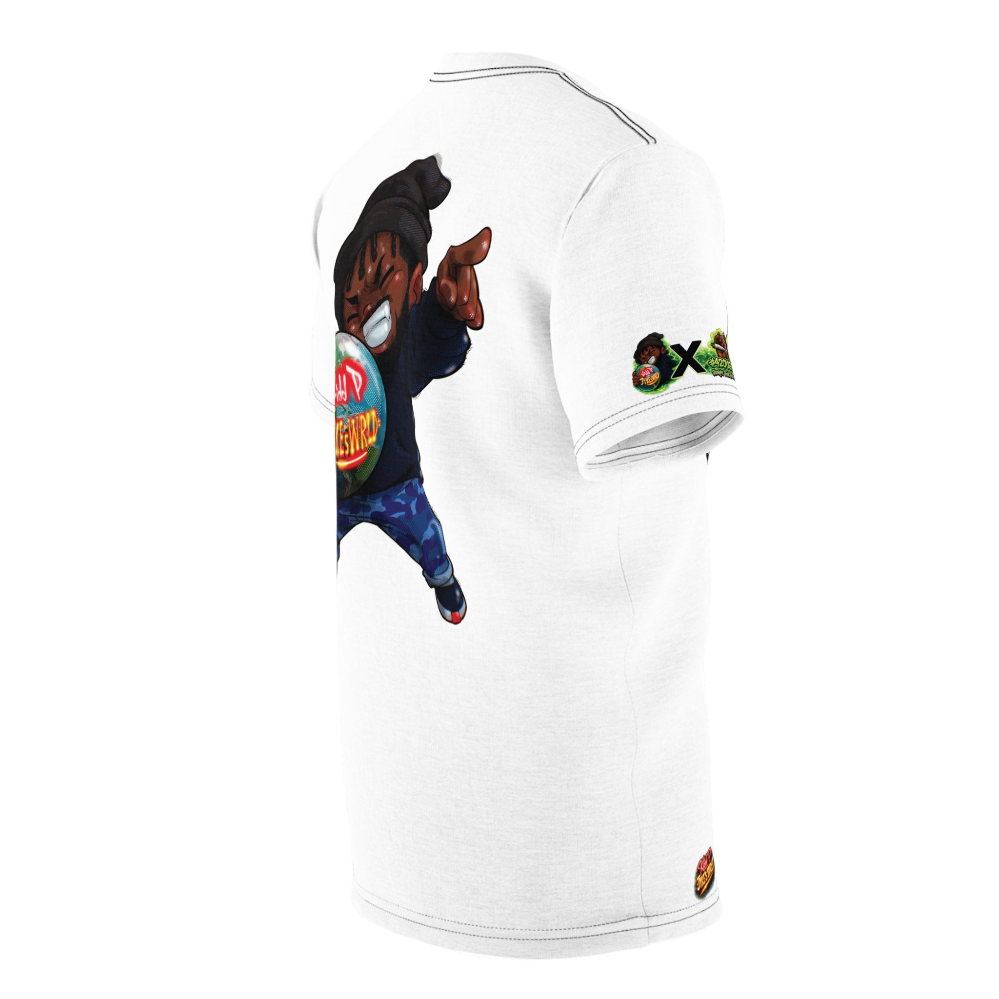SDXL Collab Lab | "JykesWrld" [White] Logo Tee