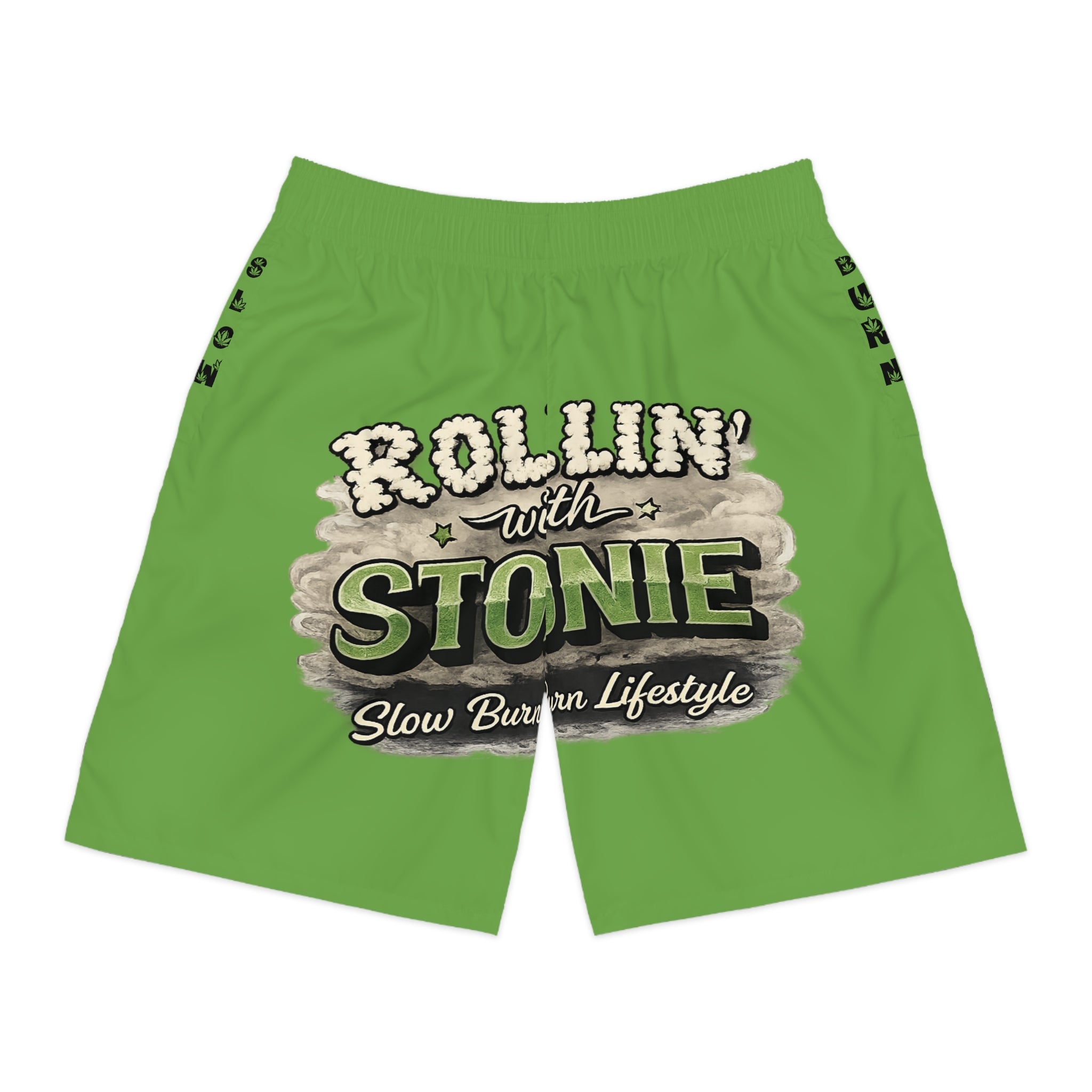 RWS | Slow Burn Collection [Ganja Green] Jogger Shorts