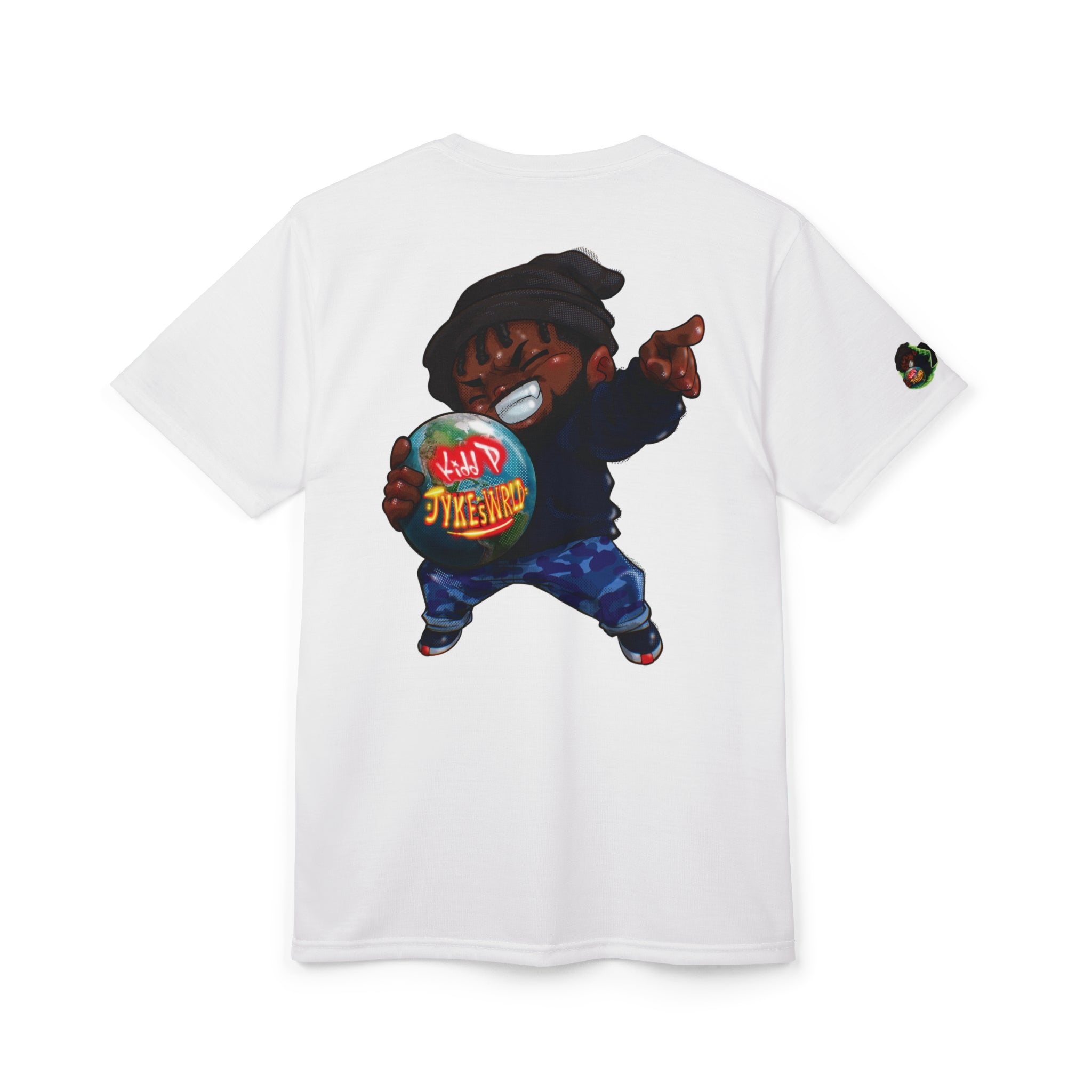 SDXL Collab Lab | "JykesWrld" [White] Logo Tee