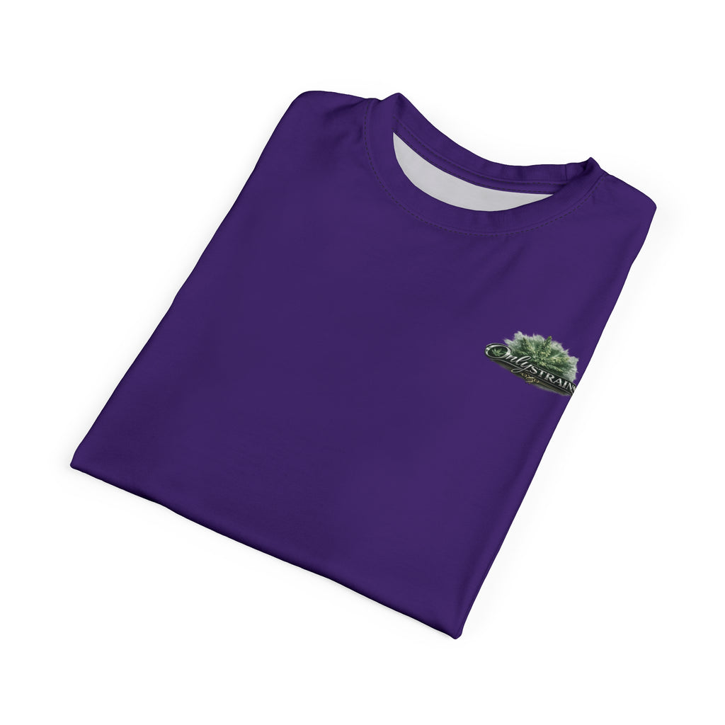 OnlyStrains | Original [Purple] Logo Tee