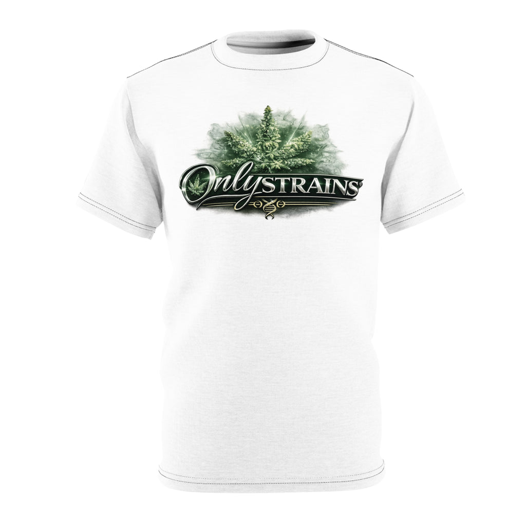 OnlyStrains | Original [White] Logo Tee