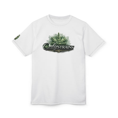 OnlyStrains | Original [White] Logo Tee