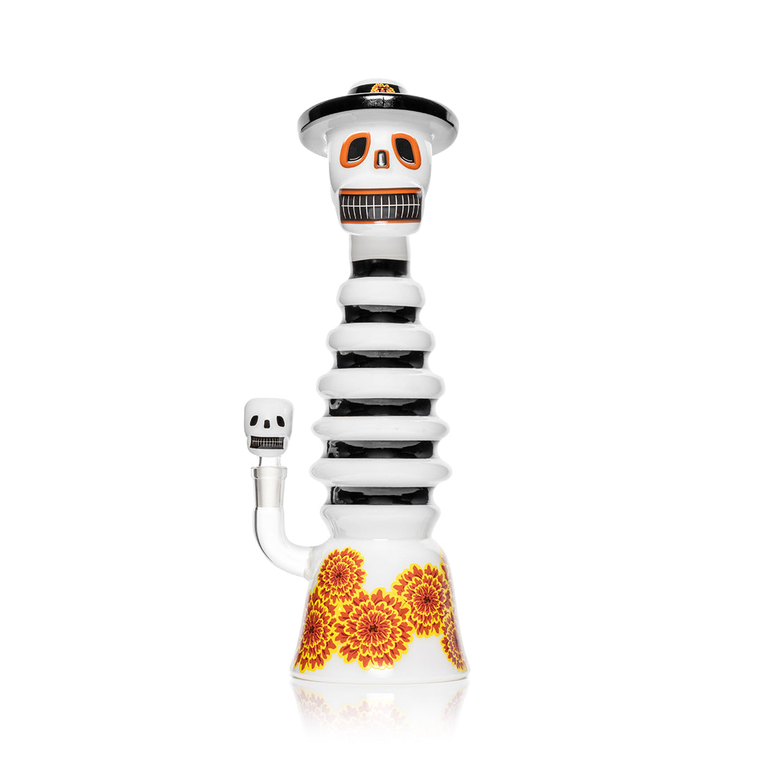 Hemper 13” XL Dia De Los Muertos Bong 💀