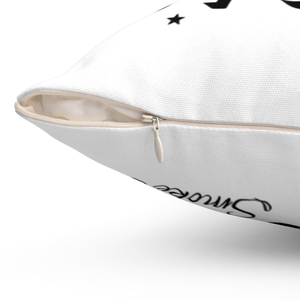 Rollin' with Stonie Decorative Pillow - Funky Smoke Shop Vibes