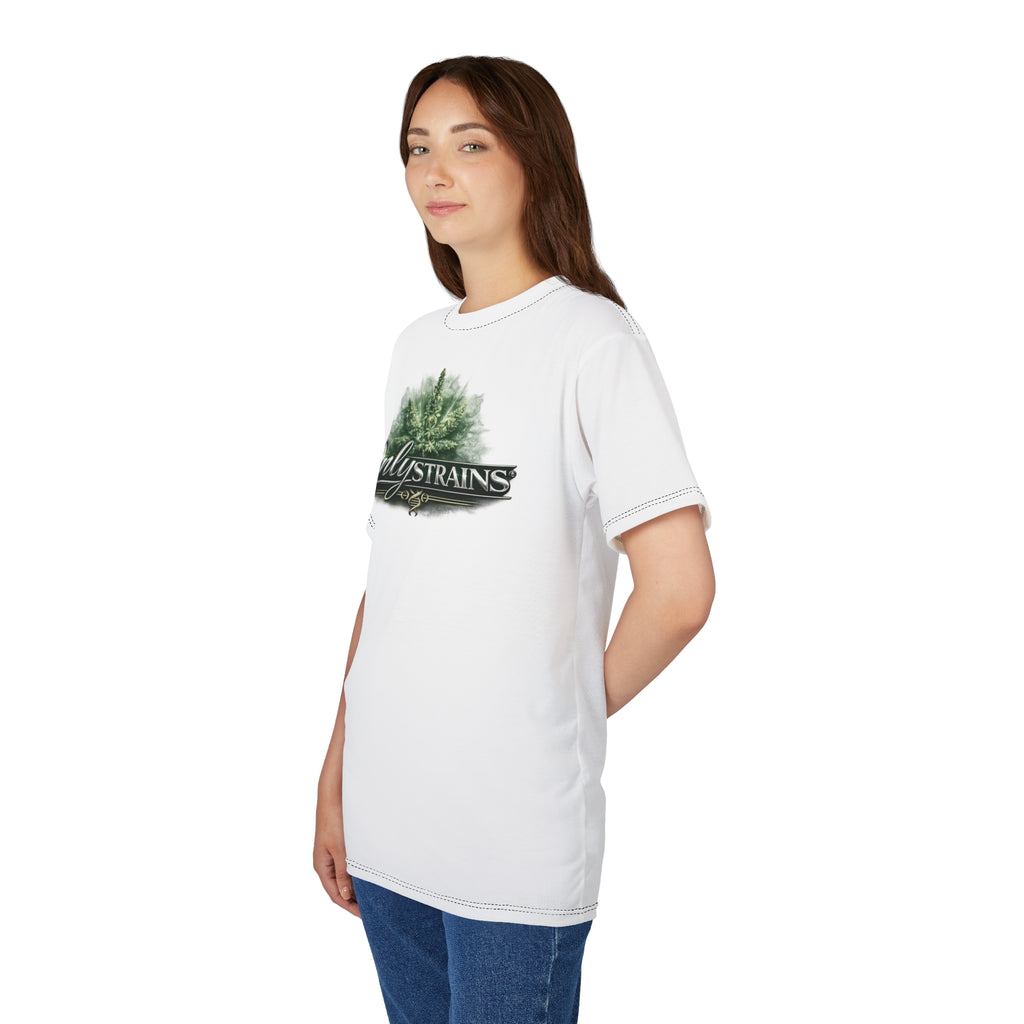 OnlyStrains | Original [White] Logo Tee