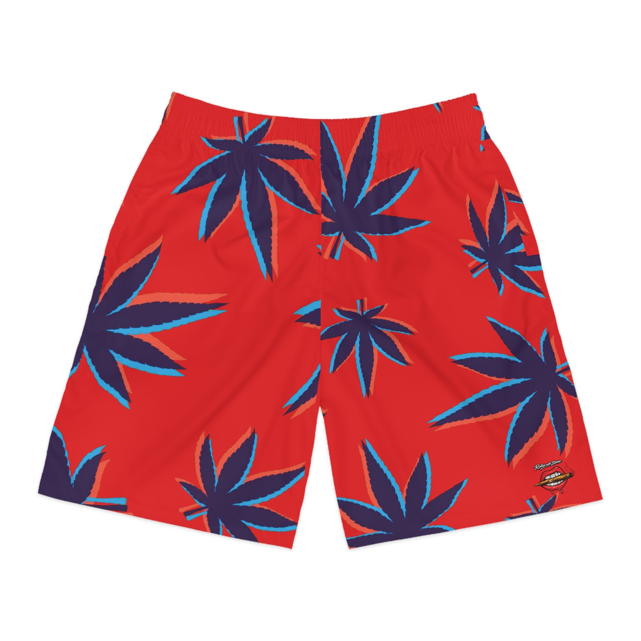 RWS | WxxdLeaf [Red] Jogger Shorts