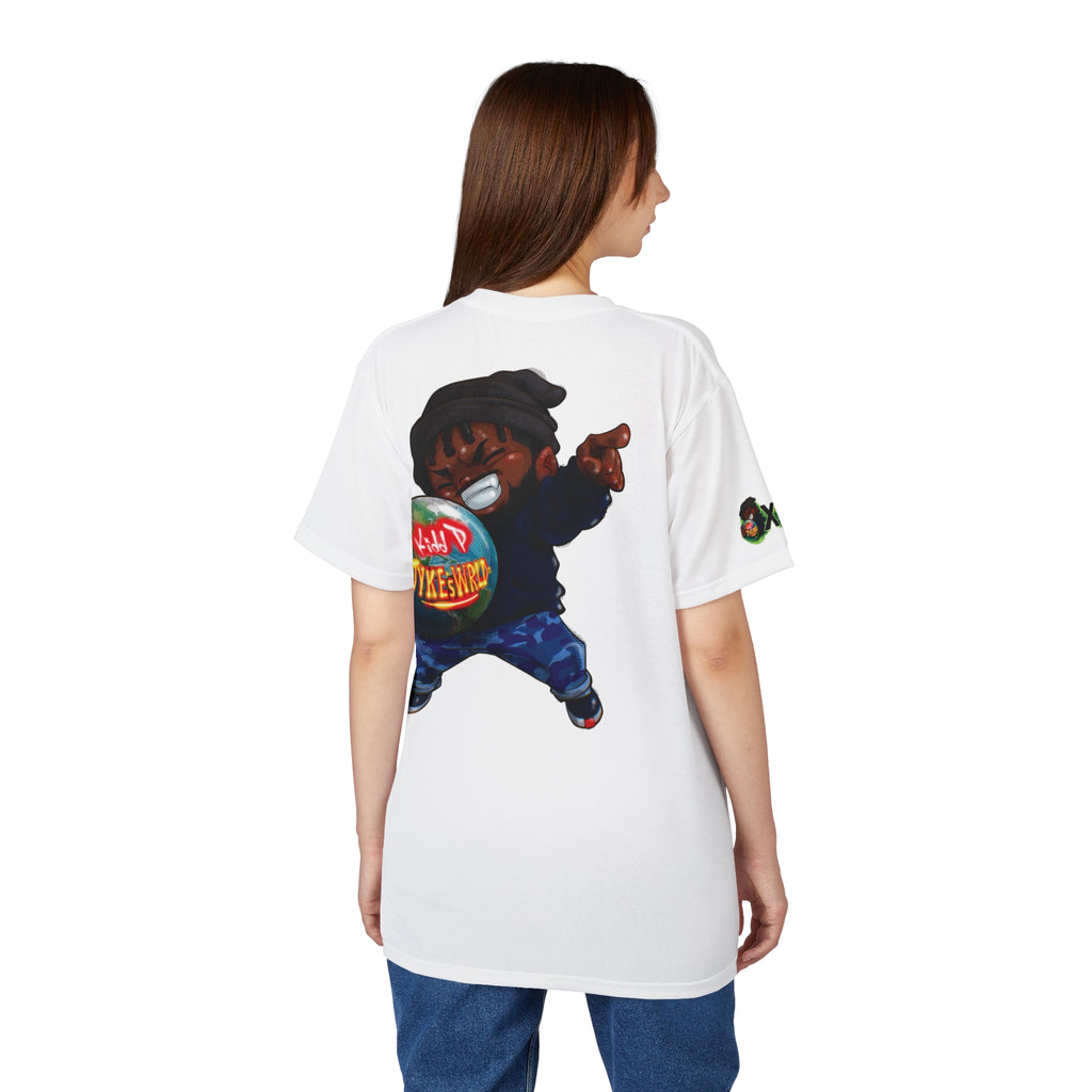SDXL Collab Lab | "JykesWrld" [White] Logo Tee