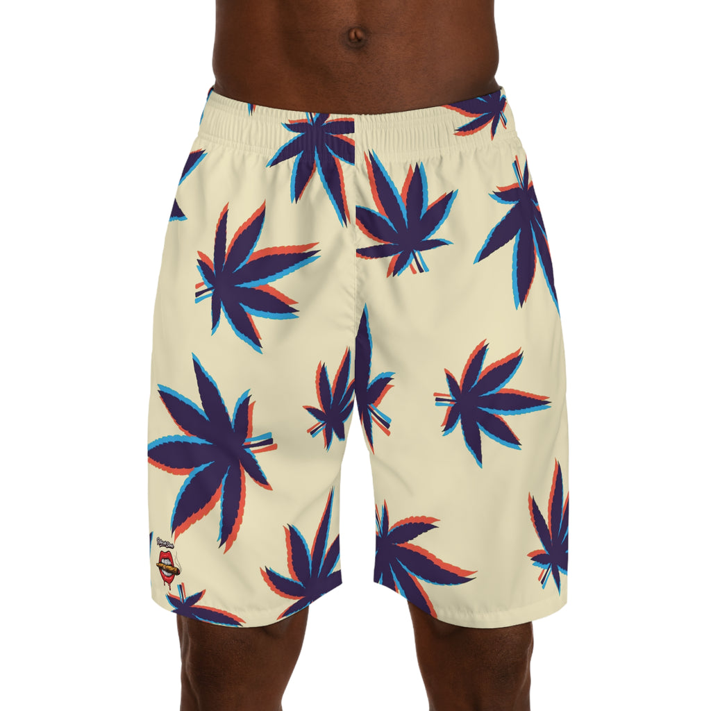 RWS| WxxdLeaf [Beige] Jogger Shorts