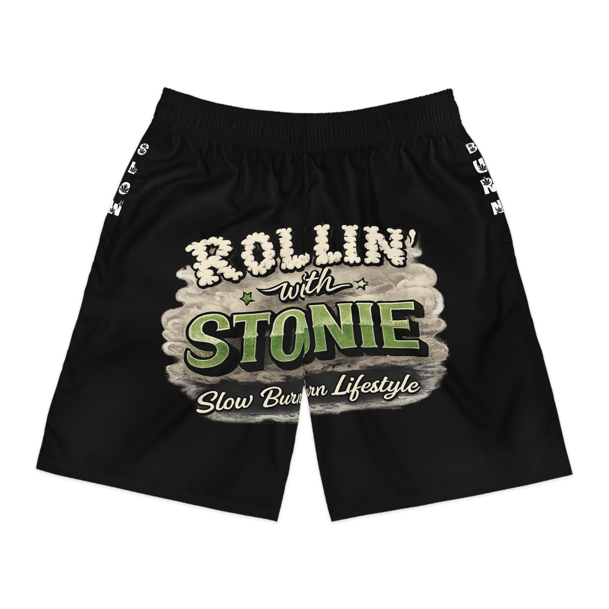 RWS | Slow Burn Collection [Black]Jogger Shorts