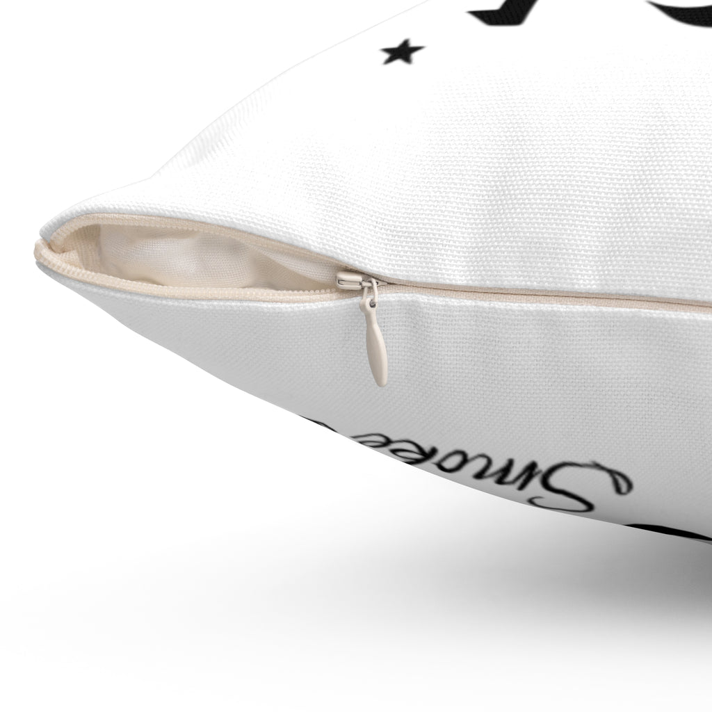 Rollin' with Stonie Decorative Pillow - Funky Smoke Shop Vibes