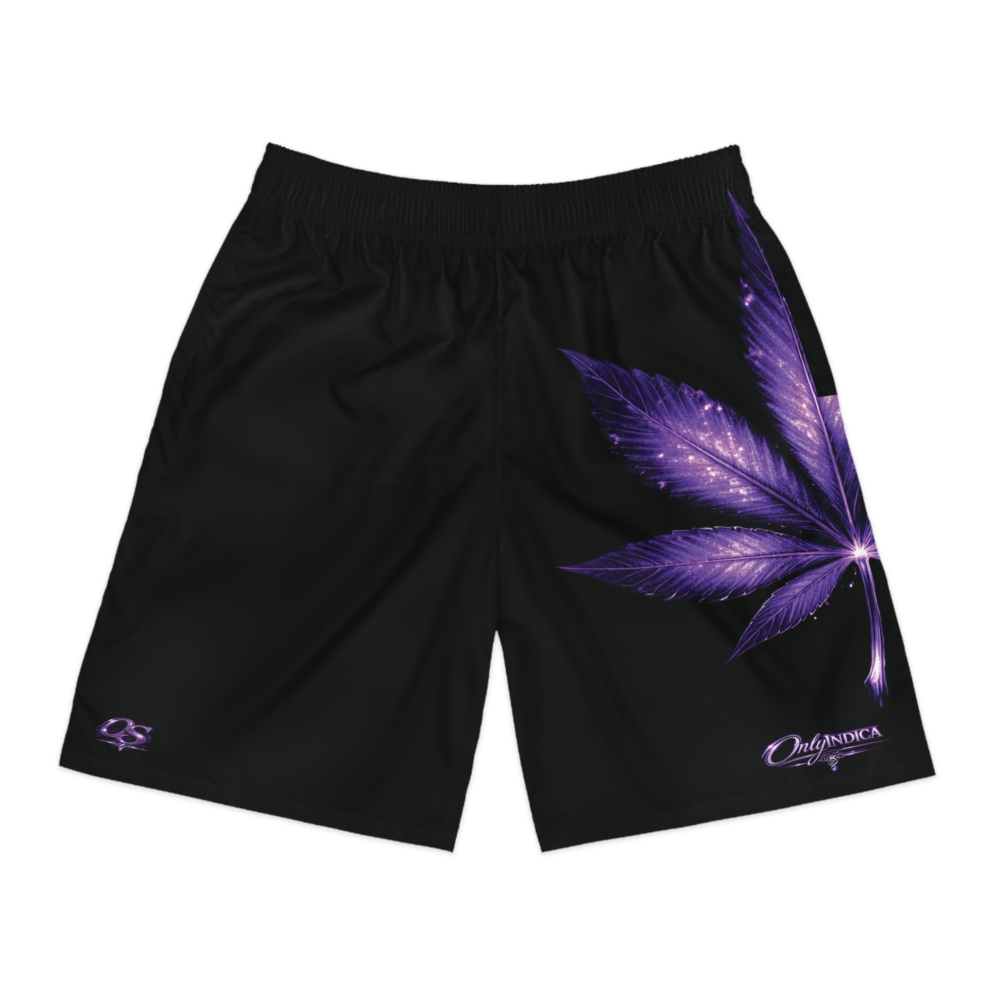 OnlyStrains | OnlyIndica [Black] Jogger Shorts