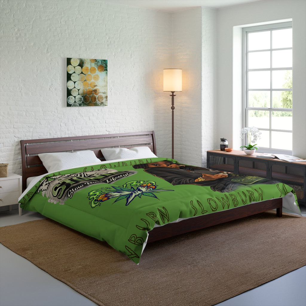 RWS | Slow Burn Collection [Ganja Green] Comforter