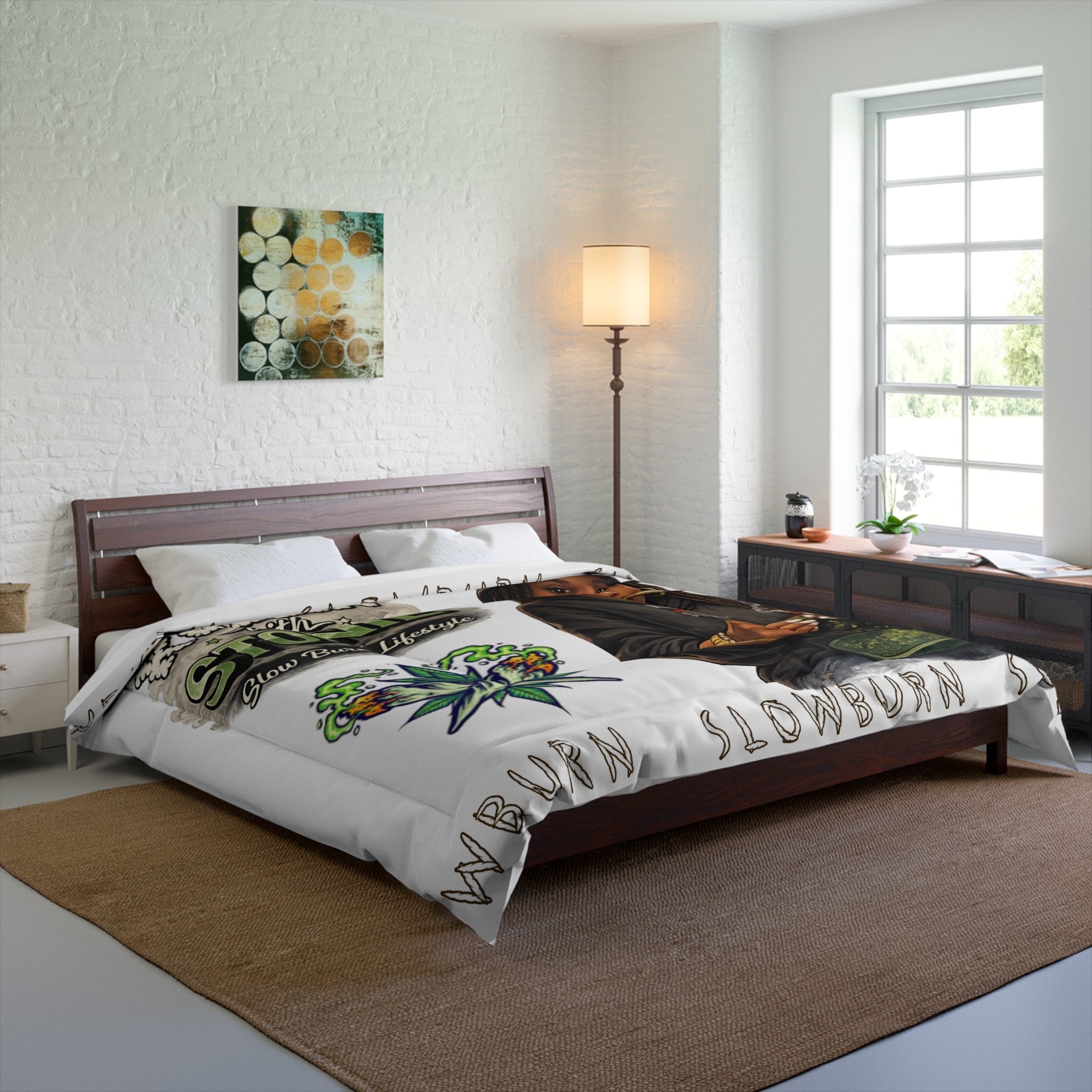 RWS | Slow Burn Collection [White] Comforter