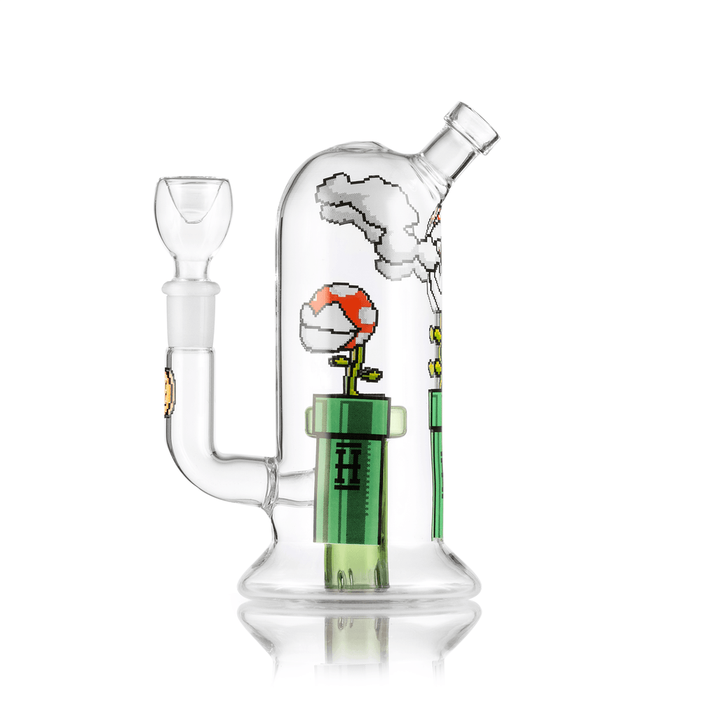 Hemper 7” Gaming Flower Mini Bong 🎮